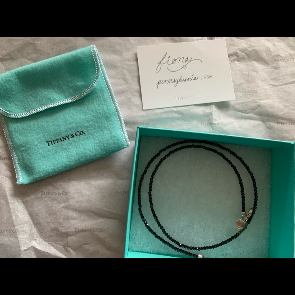 Ziegfeld black spinel necklace - Tiffany & Co